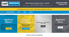 Desktop Screenshot of brookswoodapplianceservice.com
